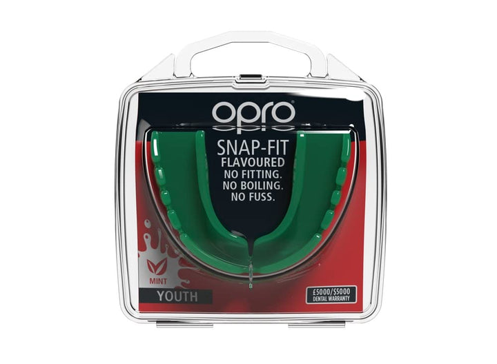 Opro Snap Fit Junior Mundschutz (Mintgrün)