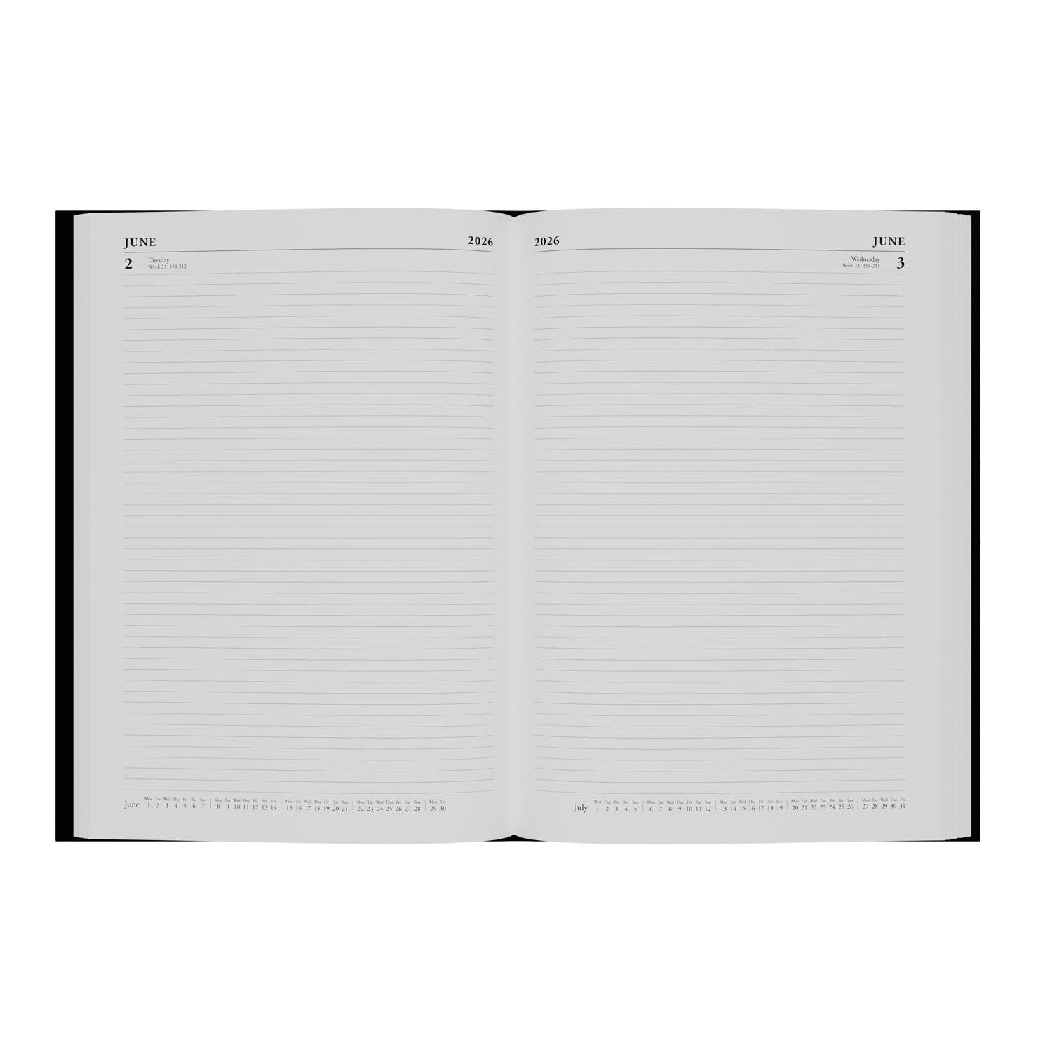 Collins Essential 2026 Appointment Book - Day-to-Page A4 Planner | Hard Cover