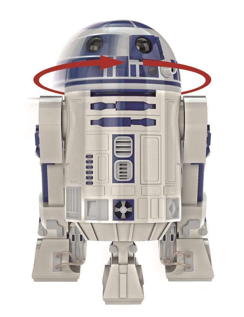Clementoni R2-D2 Robot - Buildable Star Wars Robot with LED Lights & App Control 14