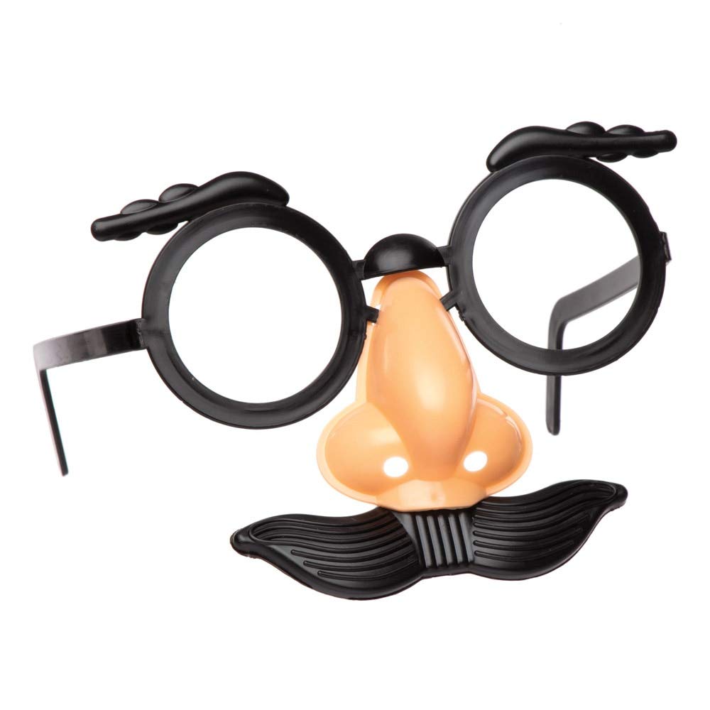 Baker Ross Funny Face Disguises Eyewear - Pack of 8 | Plastic | Unisex Children 2