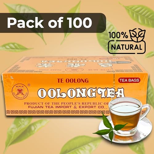 Double Dragon - China Oolong Tea 100% Pure | 100 Tea Bags