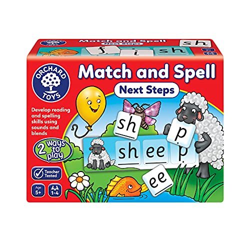 Orchard Toys Match and Spell Next Steps Board Game (218)
