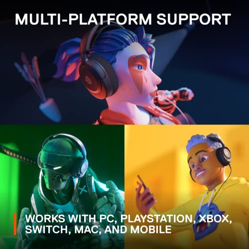 SteelSeries Arctis Nova 1 Multi-System Gaming Headset with Hi-Fi Drivers and Noise-Cancelling Mic