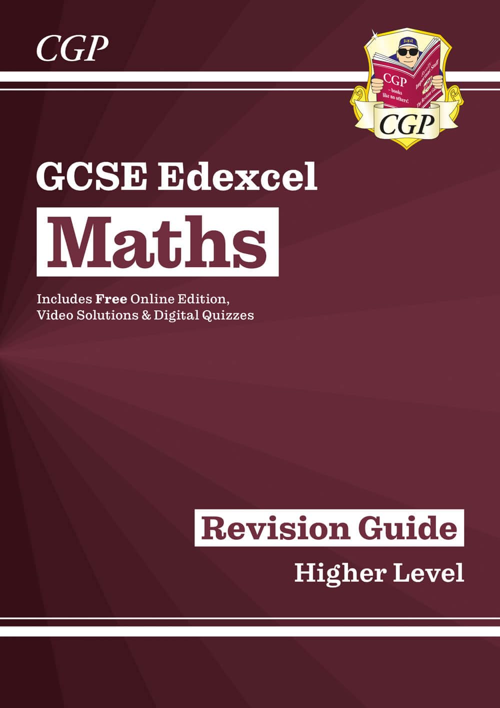 CGP New 2021 GCSE Maths Edexcel Revision Guide: Higher inc Online Edition, Videos & Quizzes | Paperback