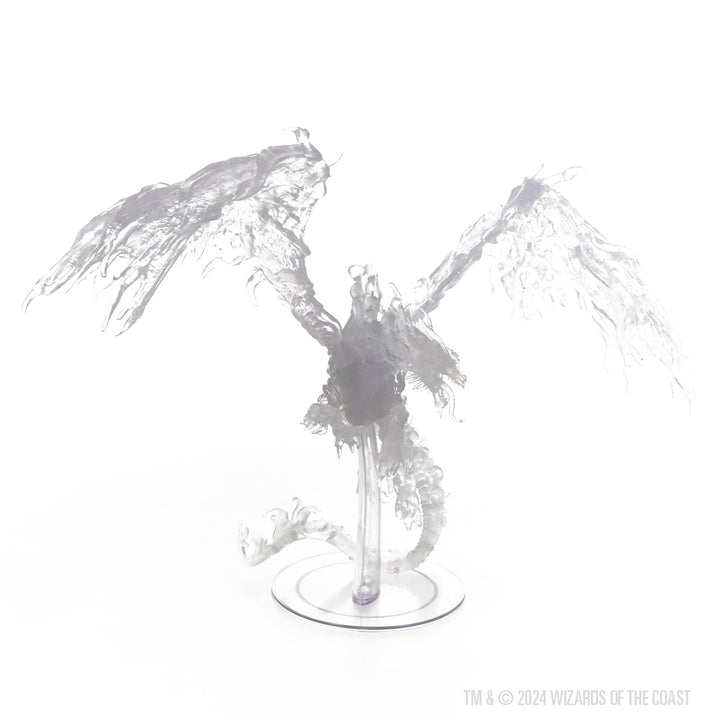 WizKids D&D Nolzur's Marvelous Miniatures Red Ghost Dragon Unpainted Miniature