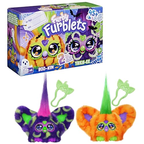 Furby Furbelt 2-Pack Fall - Lila & Orange Electronic Pets for Kids 6+ 21