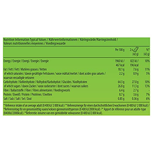 Nature Valley Knusprige Hafer- und Honig-Müsliriegel, 18er-Pack (756 g) 7