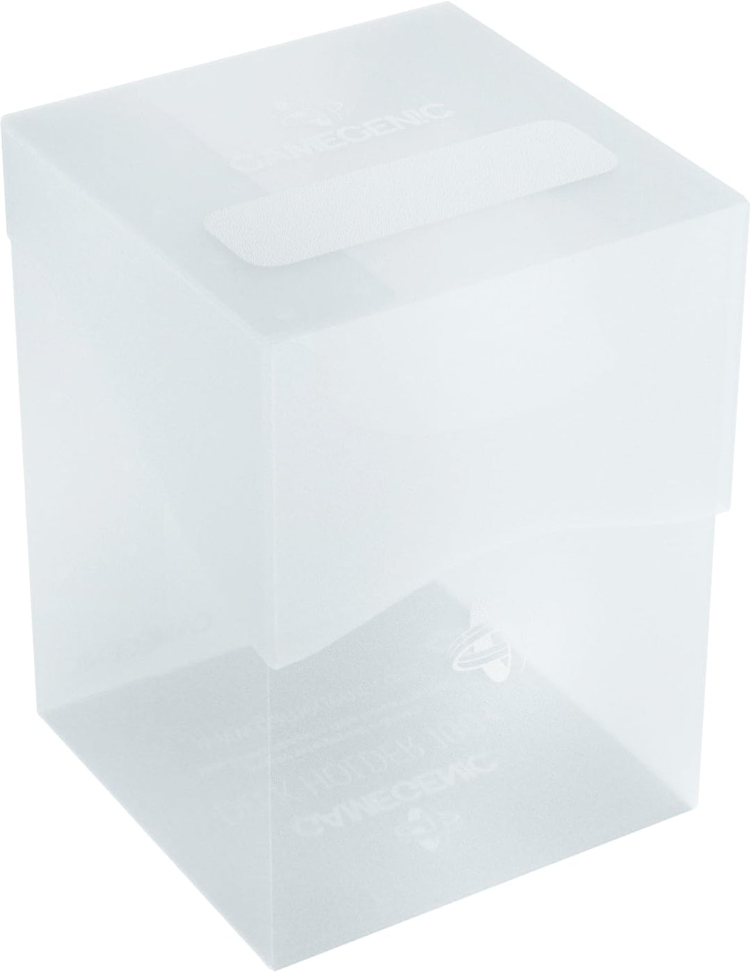 Gamegenic 100-Card Deck Holder - Clear Storage for Double-Sleeved Cards