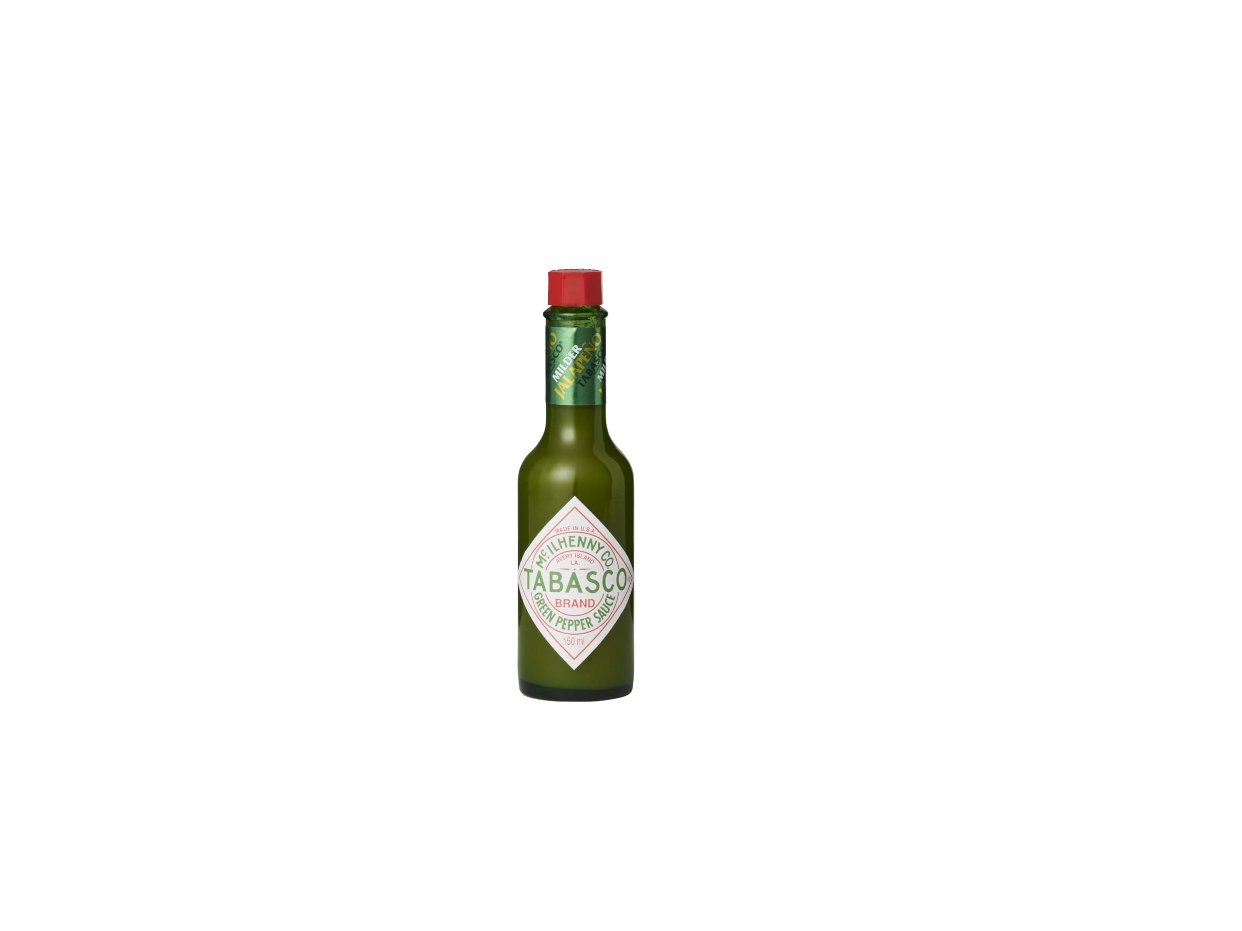 Tabasco Original Green Jalapeno Hot Sauce - Mild Zest Flavor | 150ml Bottle 3