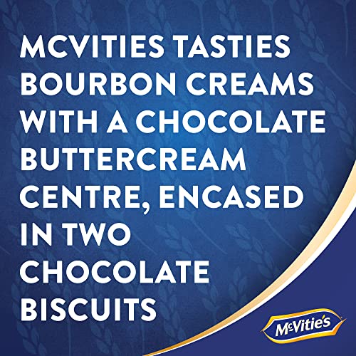 McVitie's Tasties Bourbon Creams Biscuits 300 g (Pack of 1) 5