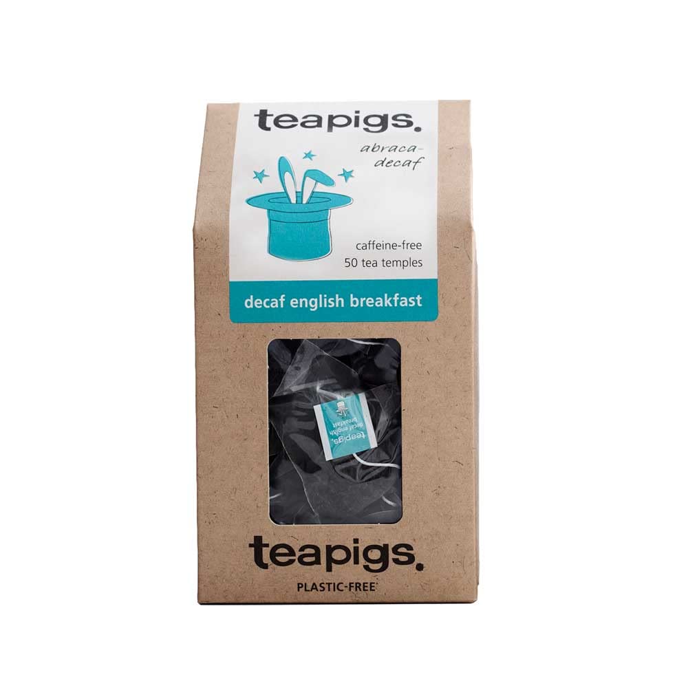 teapigs Decaf English Breakfast Tea - Decaffeinated Black Tea Bags 1