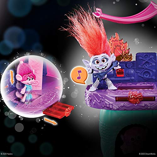 Trolls World Tour Blooming Pod Stage Musical Toy - Interactive Playset with Poppy Figure for Kids 4+ (E7721)