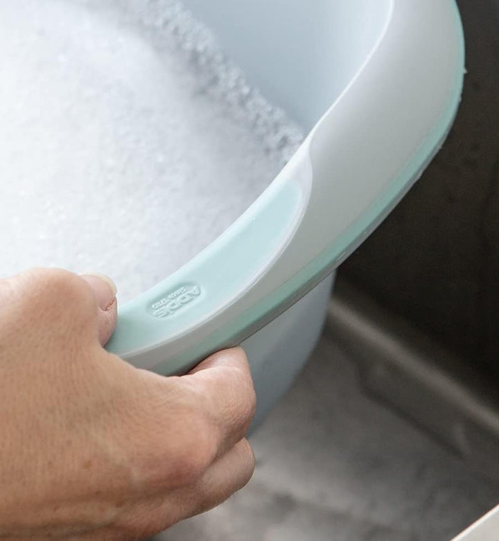 Addis Premium Soft Grip Large Rectangular Washing Up Bowl, 9.5 Litre