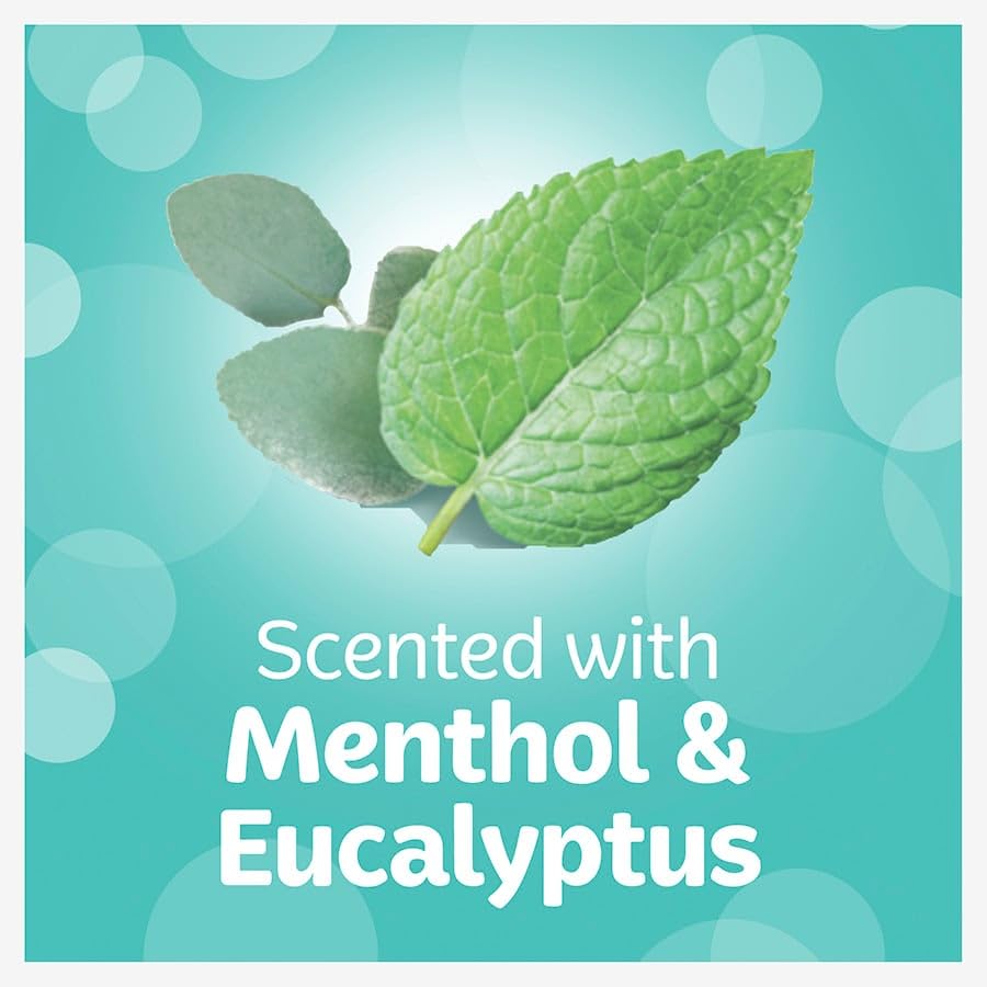 Kleenex Easy Breathe Facial Tissues with Menthol & Eucalyptus | 3-Ply, 56 Sheets