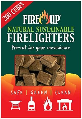 FIRE UP - Natural Sustainable Firelighters (Box of 200)
