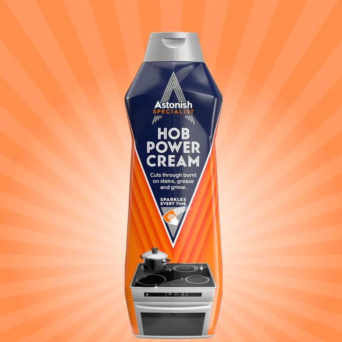 Astonish Specialist Hob Cream Cleaner & Oven/Grill Cleaner Bundle - Tough on Burnt-On Stains | 3 Items (2x 500ml) 2