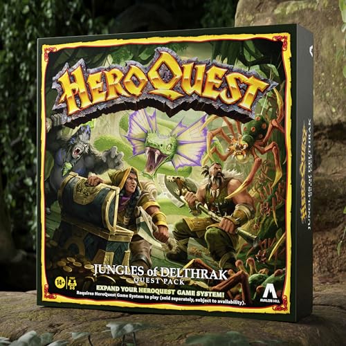 Avalon Hill HeroQuest Jungles of Delthrak Quest Pack – Expansion for HeroQuest Game System