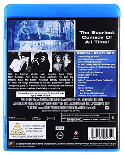 Young Frankenstein (1974) - DVD (Region 2) (‎5039036062329)