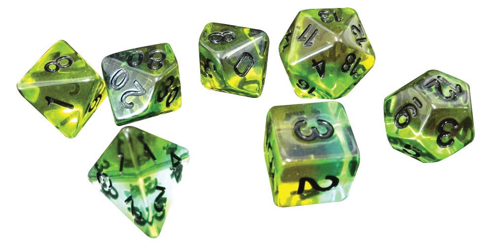 Sirius Dice Mojito Poly Set Polyhedral Dice 2
