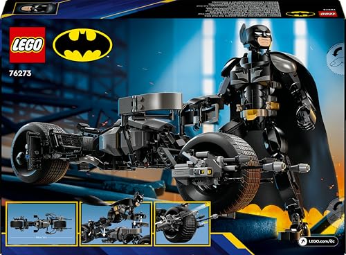 LEGO DC Batman Construction Figure & Bat-Pod Bike Set - Buildable Action Figure for Ages 12+ 18