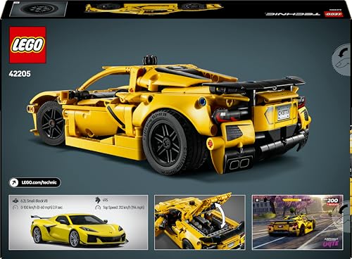 LEGO Technic Chevrolet Corvette Stingray - 8-Cylinder Engine Model for Ages 9+ 10