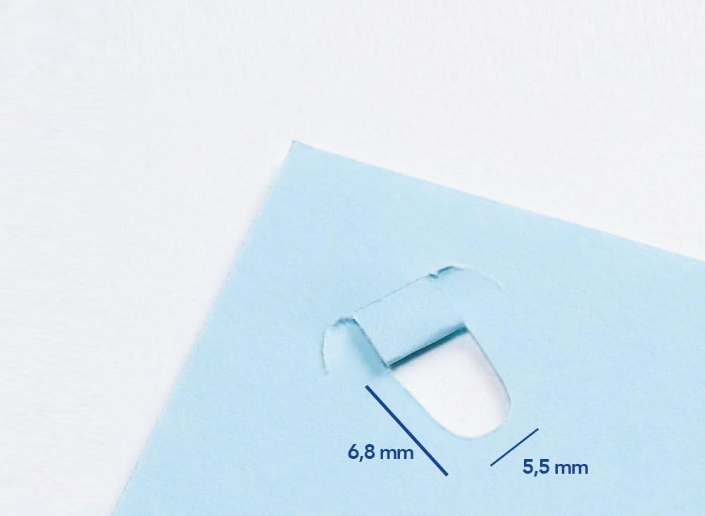 PLUS Japan, Staple-Free Stapler Desktop Model Blue, 10 sheet capacity, 1 piece pack (1 x 1 Stapler) 3