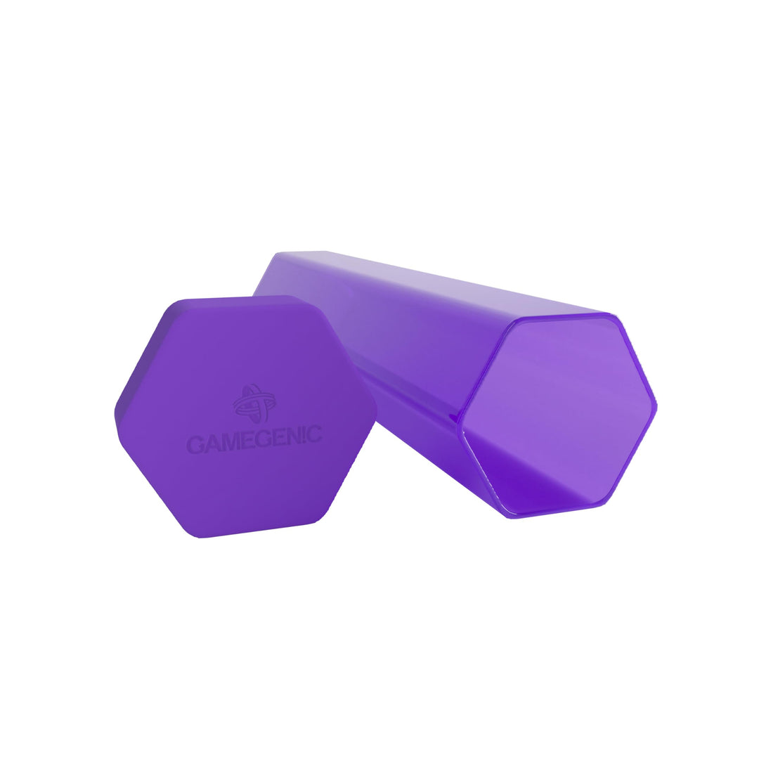 Gamegenic Purple Playmat Tube - Card Game Accessory for Board Games