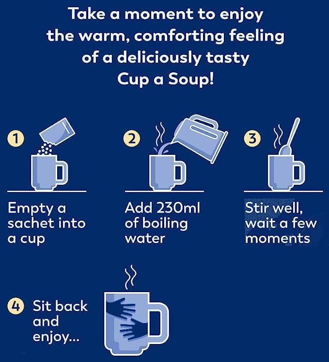 Batchelors - Cup a Soup Chicken Instant Soup Sachets (81 g, Pack of 9 Boxes) 3