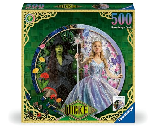 Ravensburger Wicked 2 Circular 500-Piece Jigsaw Puzzle for Adults & Kids 6