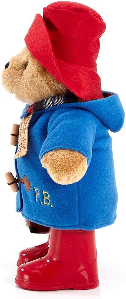 Classic Paddington Bear Plush with Suitcase and Boots - 33cm 5
