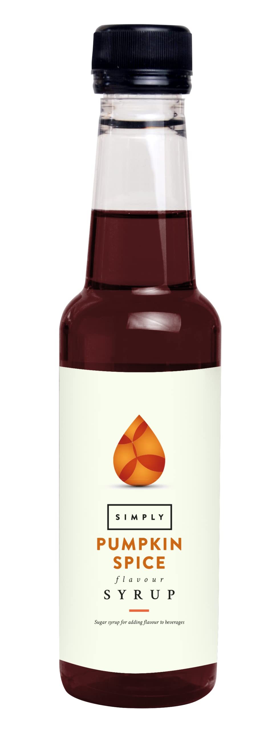 Simply Pumpkin Spice Syrup - Vegan & Nut Free Flavoured Syrup for Coffee, Beverages & Baking
