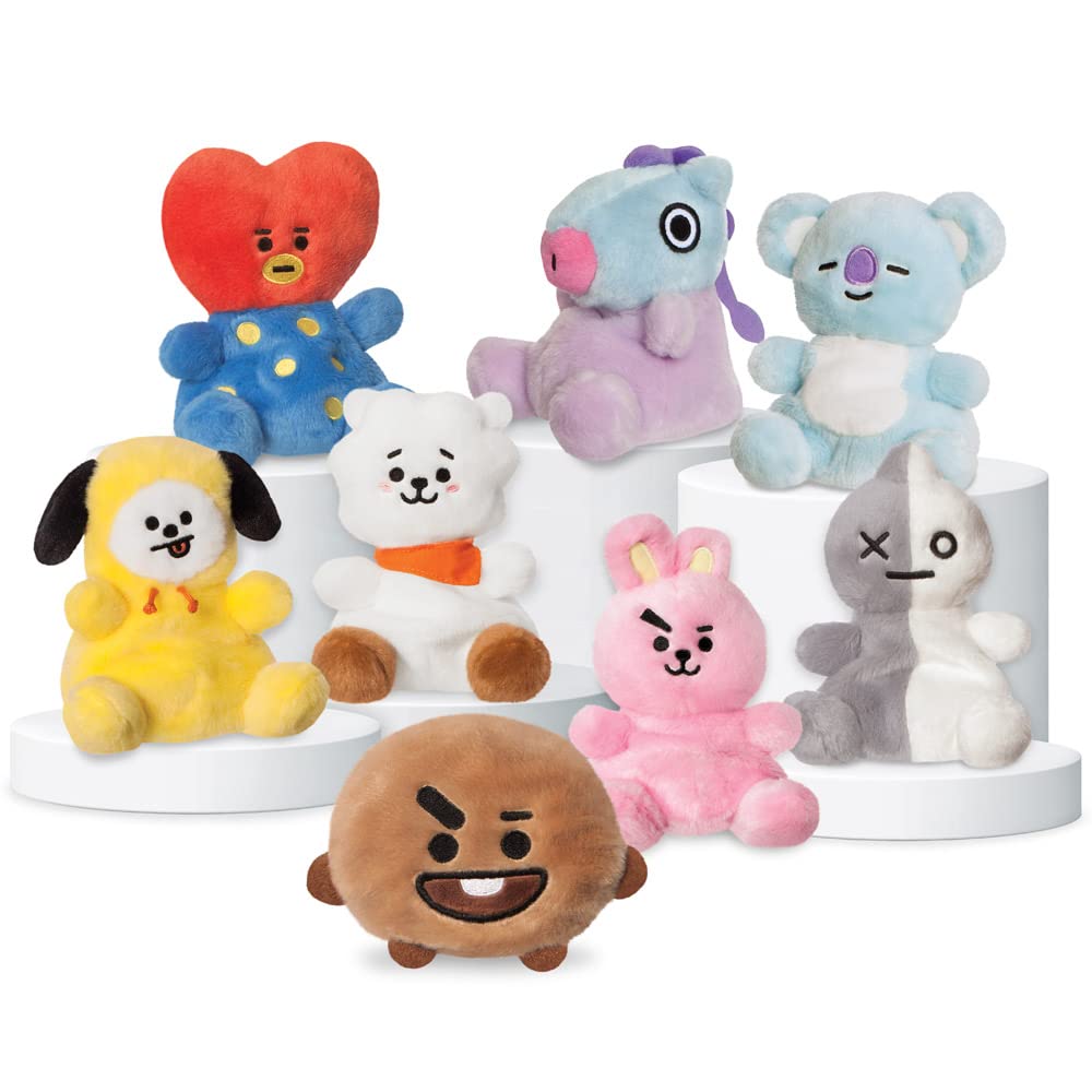 AURORA BT21 KOYA Palm Pal Stuffed Animal - 5In, Blue, Eco-friendly | Suitable from Birth 4