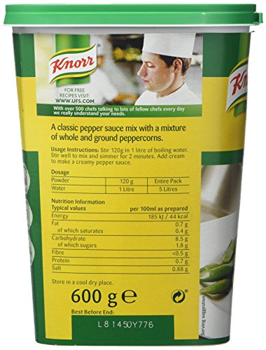 Knorr Pepper Sauce Mix, 600g (Makes 5L) 1