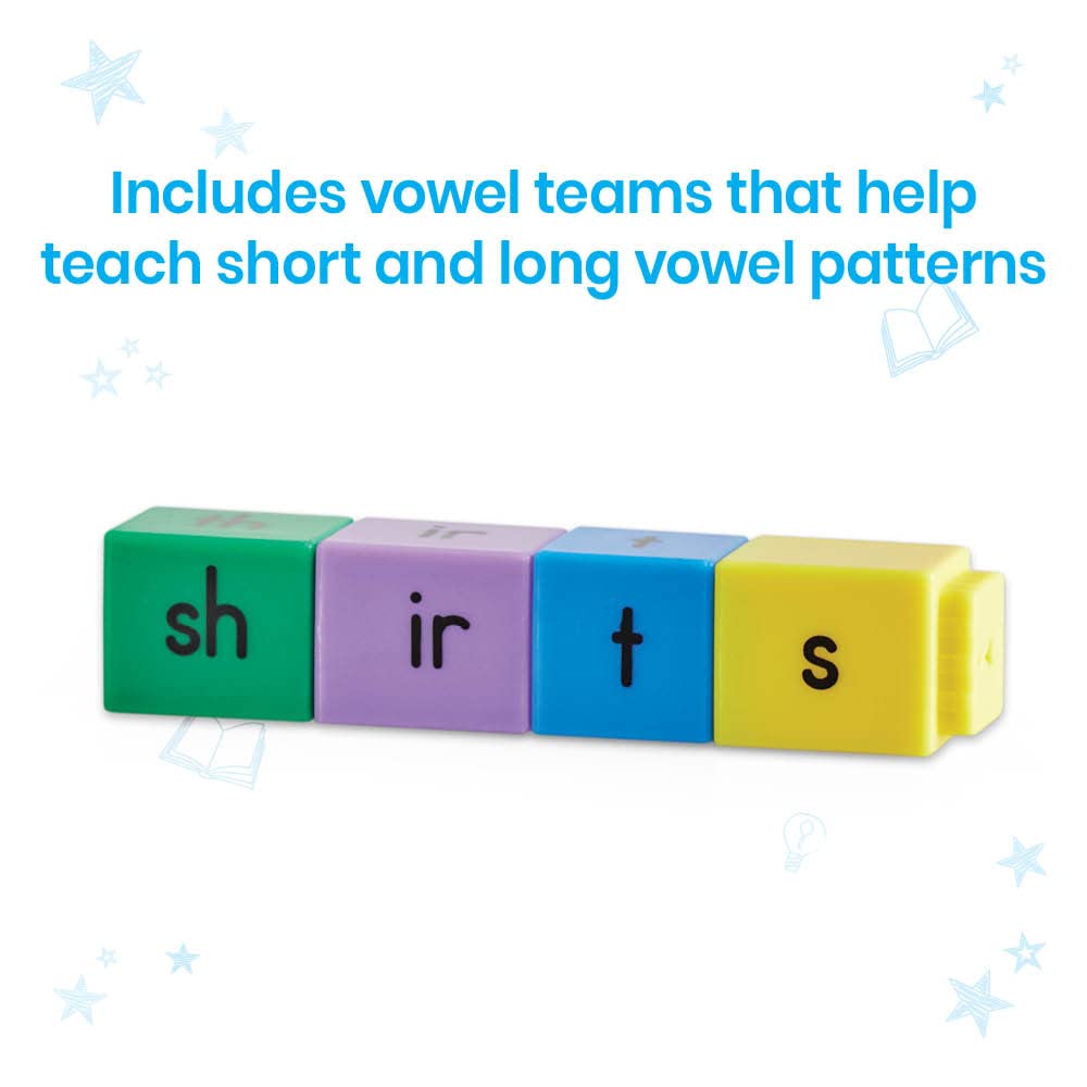 Learning Resources Reading Rods Phonics Word-Building - Educational Literacy Toy for Ages 6-10 3