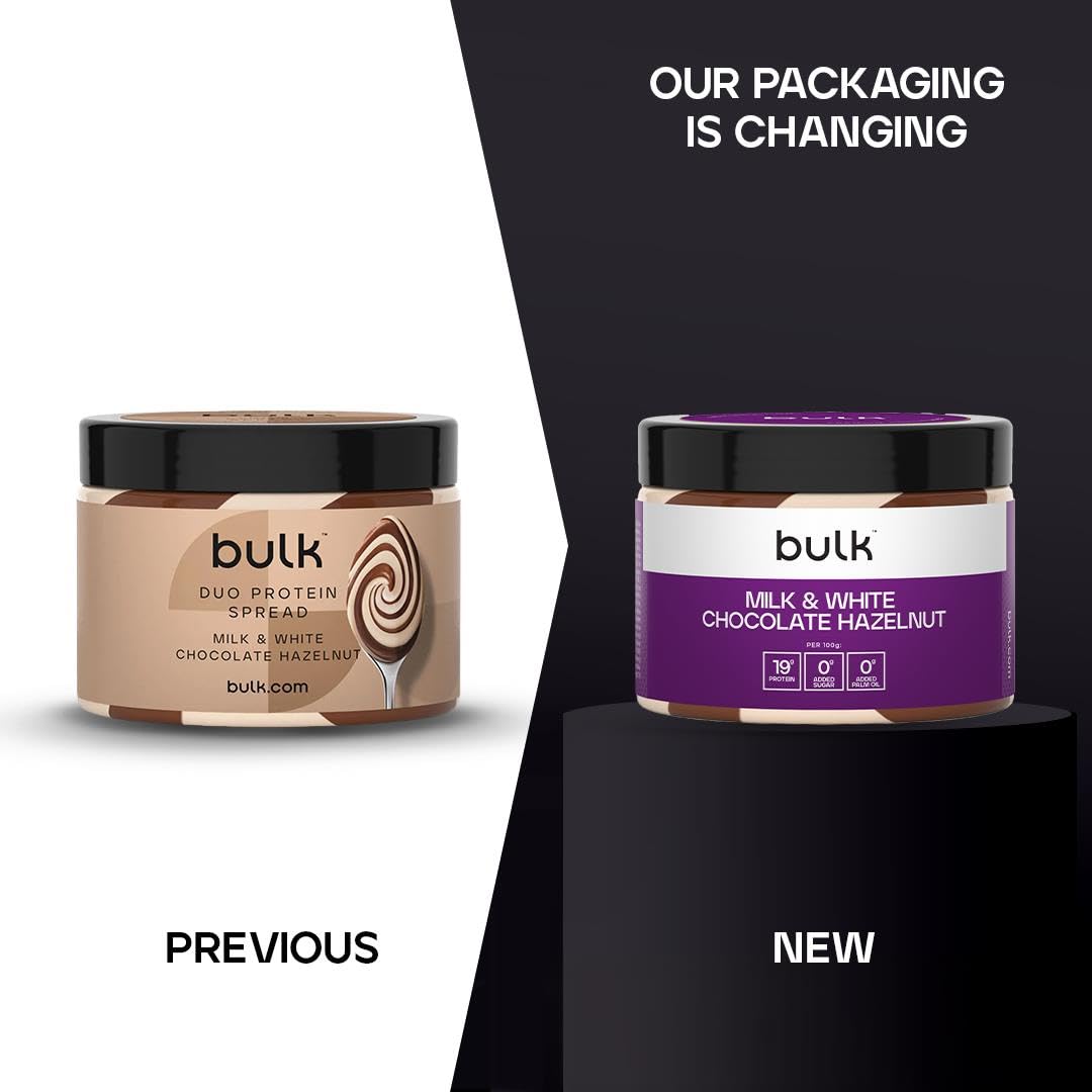 Bulk Protein Duo Spread Milk & White Chocolate Hazelnut 500g 2