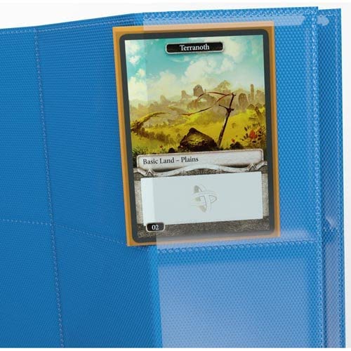 Gamegenic Sideloading 18-Pocket Pages Pack of 10 - Blue