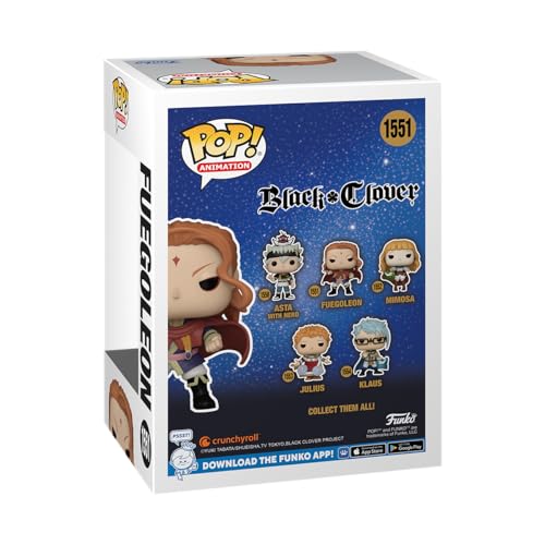 Funko Pop! Animation Black Clover - Fuegoleon Vermillion Vinyl Figure (72116)