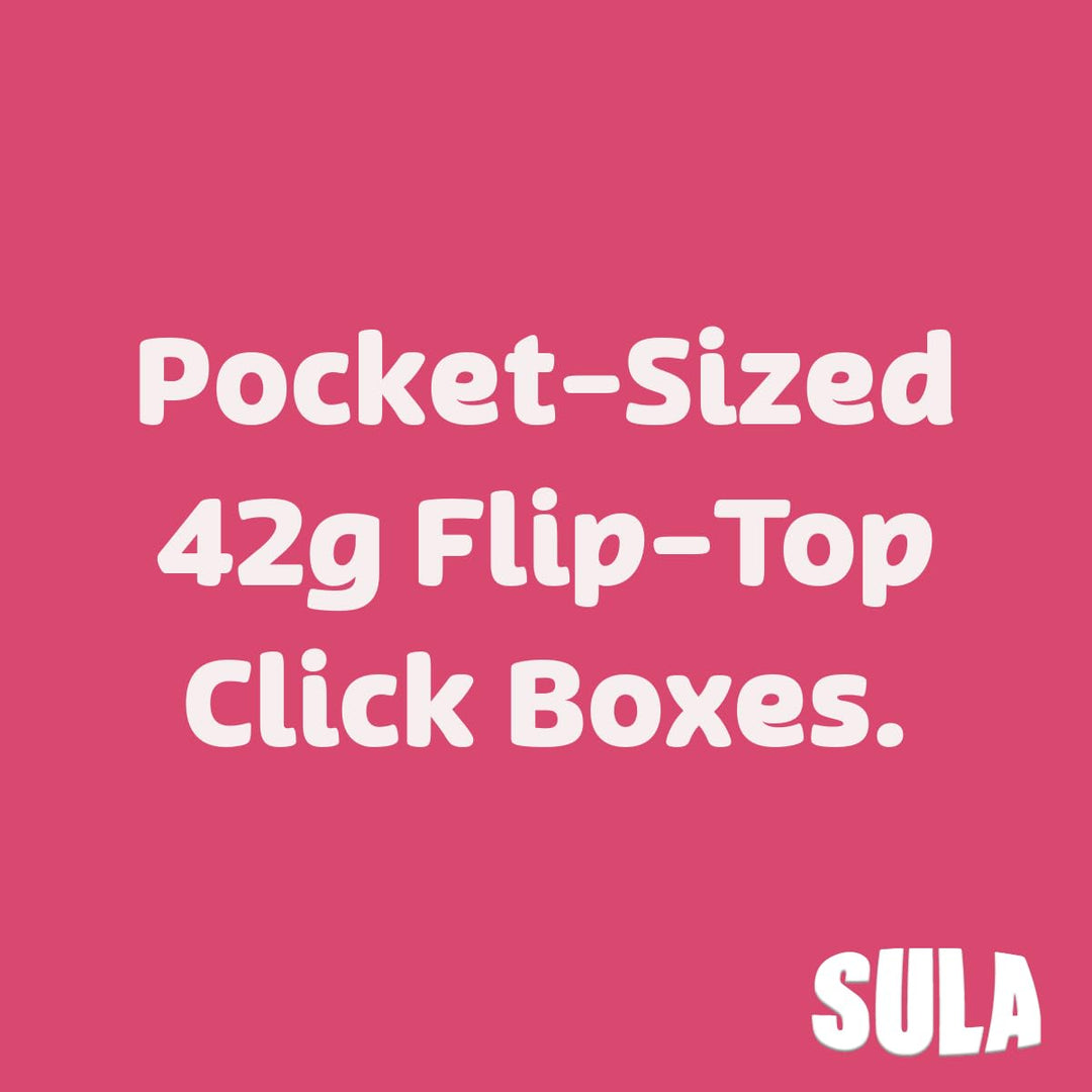 Sula - Liquorice Drops Sugar Free Boiled Sweets (42 g)