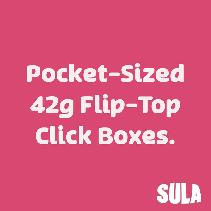 Sula - Liquorice Drops Sugar Free Boiled Sweets (42 g)