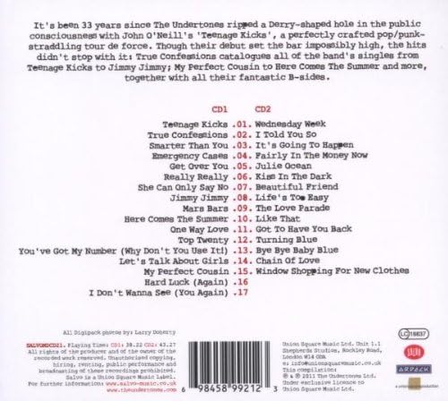 The Undertones - True Confessions (Singles = A's + B's) [Audio CD]