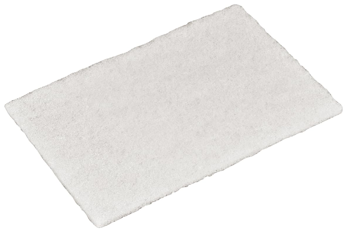 ABENA White Scouring Pads - Non-Scratch Abrasive Cleaning | 10 Pack | 22.5 x 15 x 0.8cm 1