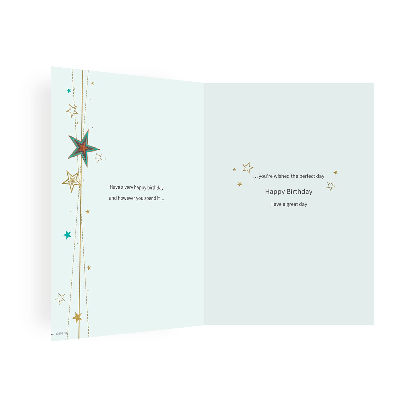 Regal Publishing Classic Birthday Card for Nephew | 9 x 6 Inches | Dark Slate Gray