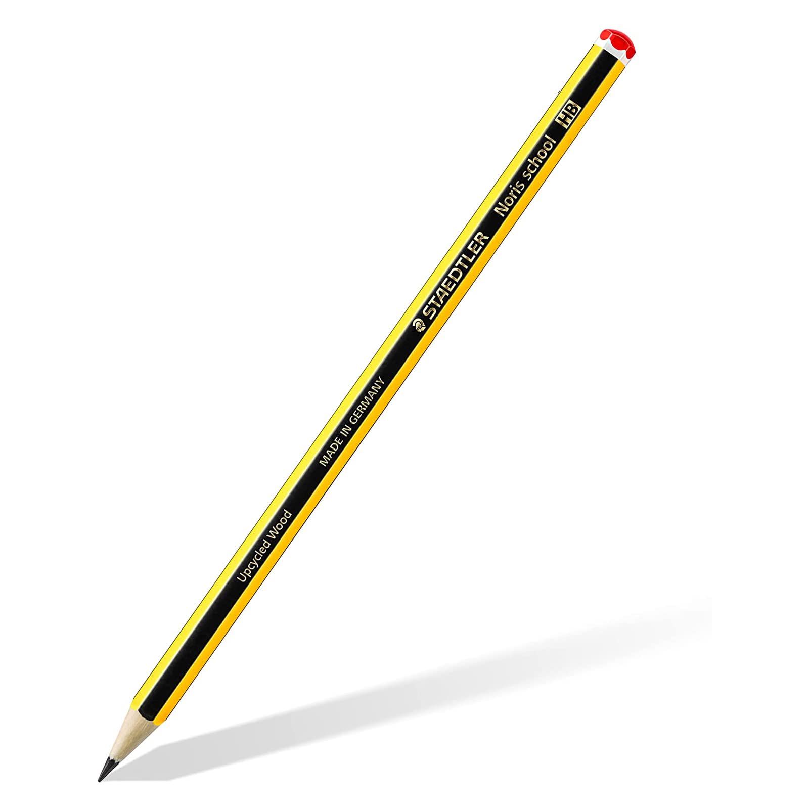 STAEDTLER Noris Graphite Pencils - HB Hardness, Break-Resistant Lead | Pack of 5 2