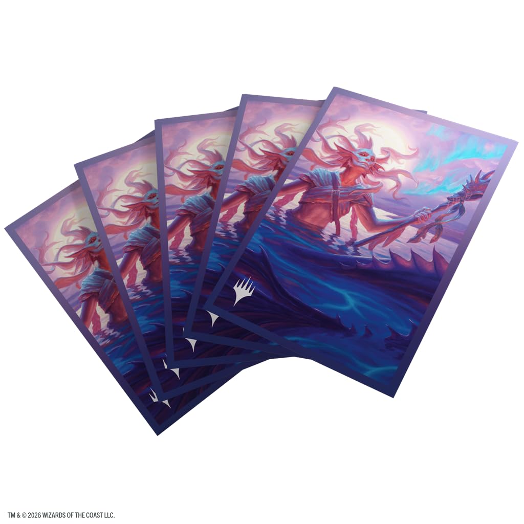 Gamegenic MTG Lorwyn Eclipsed Sleeves Eclipsed Merrow | 105 Count | Multicoloured Plastic 4