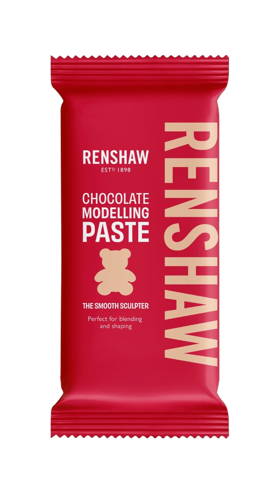 Renshaw White Chocolate Modelling Paste - 250g | Sets Firm | Easy to Use for Cake Decorating