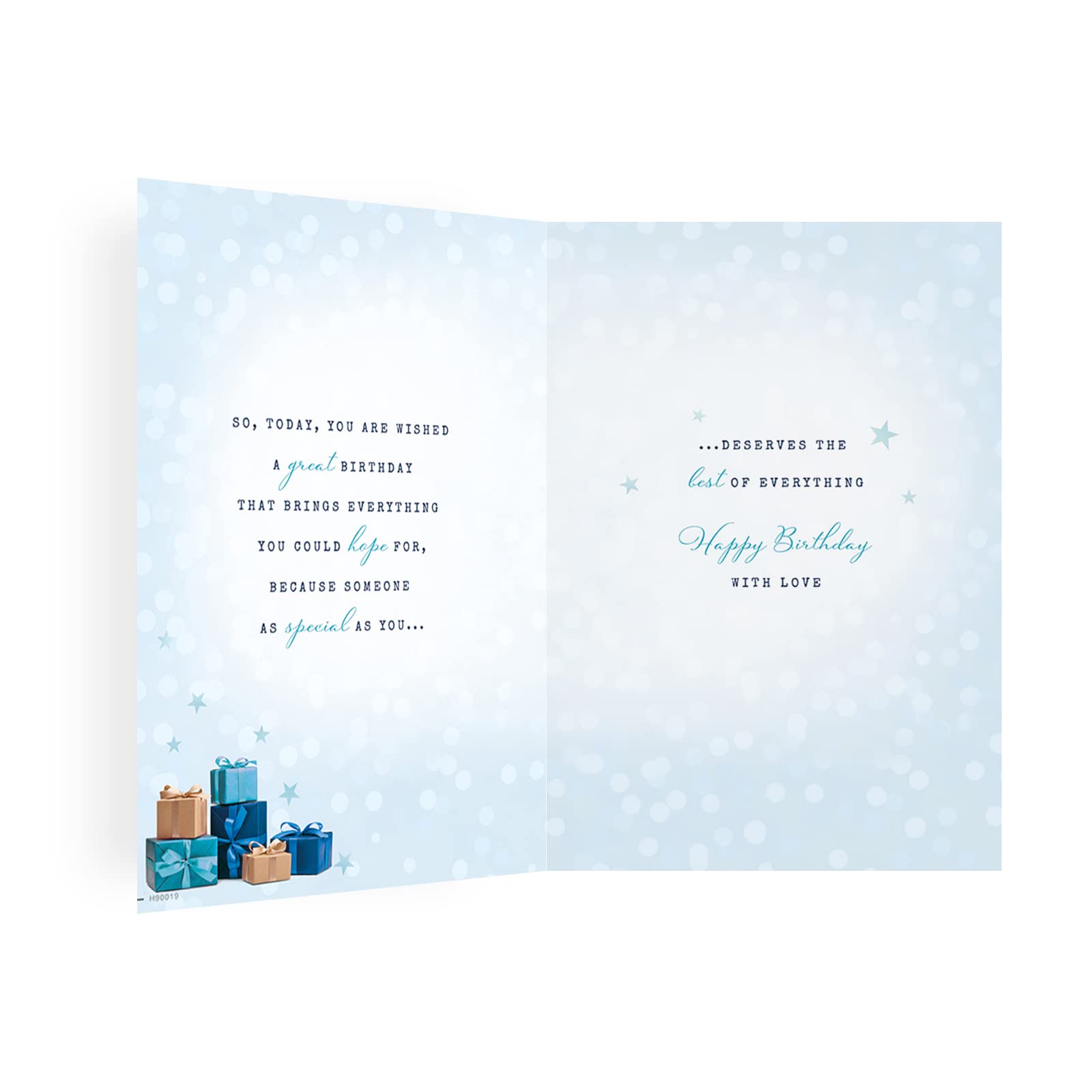 Avant Garde Studios Birthday Card for Son | 9 x 6 inches | Gifts & Balloons Design 2