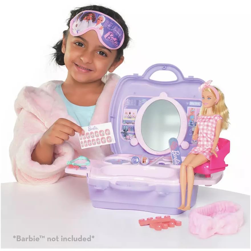 Sinco Creations Barbie Deluxe Wellness & Beauty Playset - 20 Piece, Pink, Plastic 4