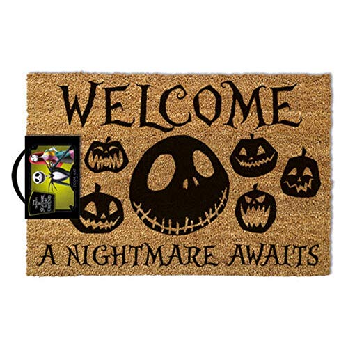 Pyramid International – Fußmatte „Nightmare Before Christmas – A Nightmare Awaits“ (GP85256, mehrfarbig, 40 x 60 cm) 4