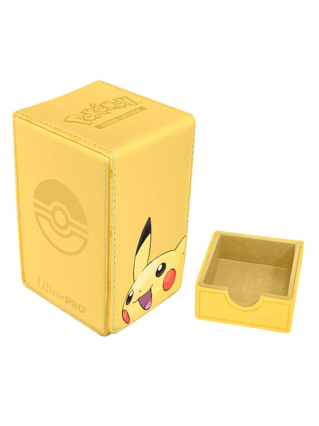 Ultra Pro Pokémon Pikachu Alcove Tower Deck Box for Trading Card Game Storage