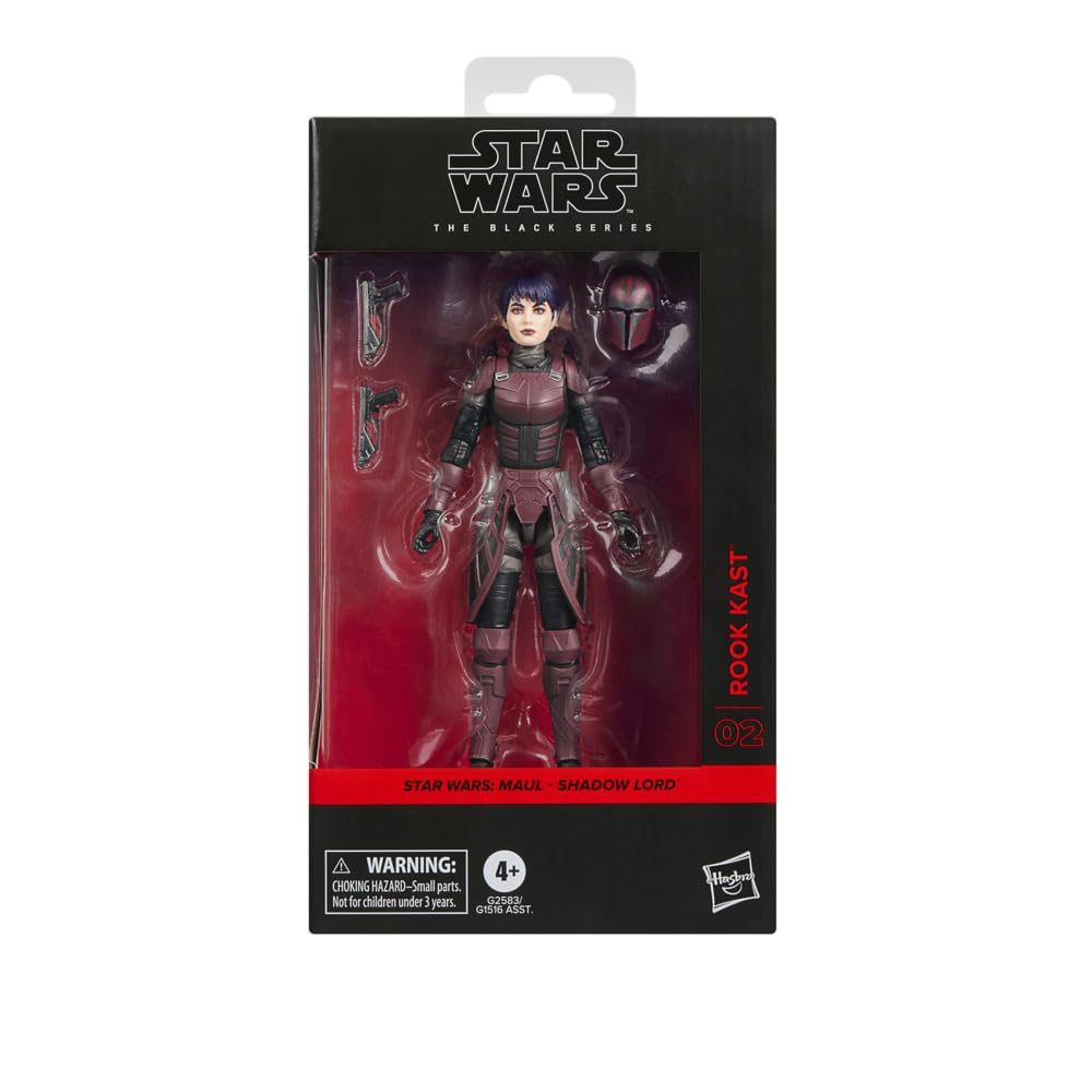 Star Wars The Black Series Rook Kast - Maul Shadow Lord | 6-Inch Action Figure | Hasbro